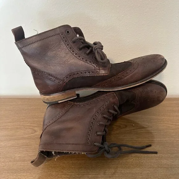 Aldo - Wingtip Boots (brown) - Picture 6 of 14